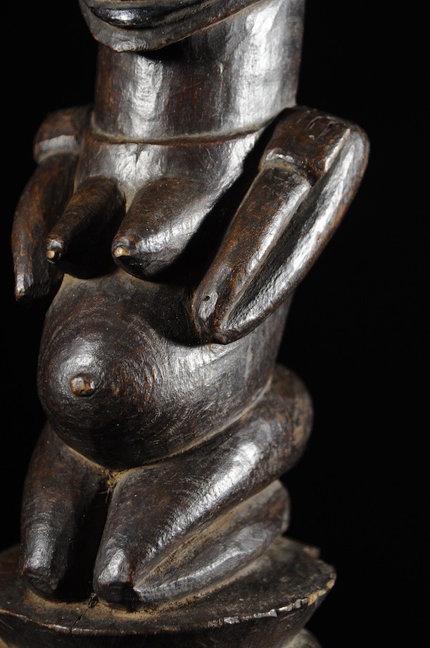 Mortier a Tabac ou Chanvre - Pende - RDC Zaire