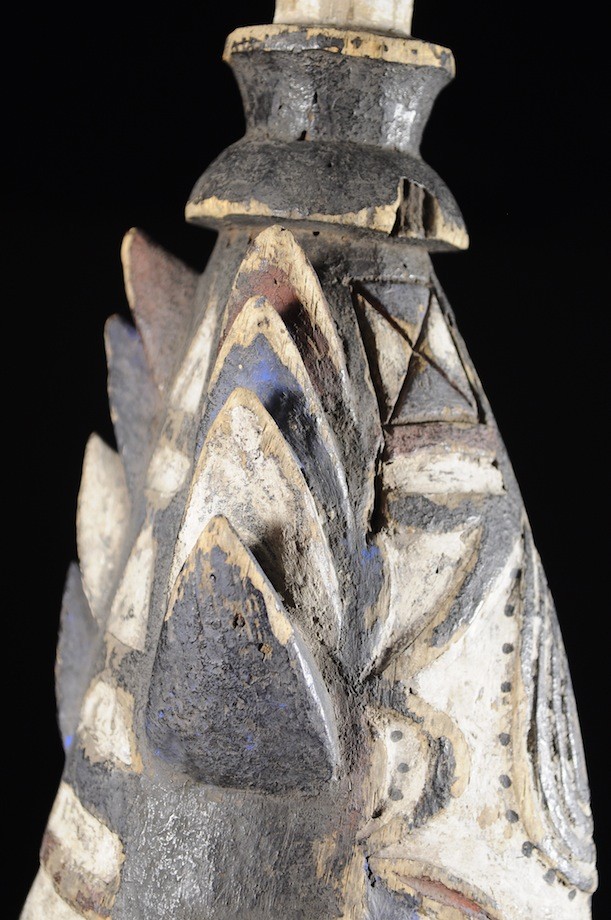 Masque Cimier Conique - Igbo / Ibo - Nigeria