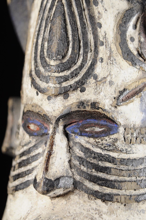 Masque Cimier Conique - Igbo / Ibo - Nigeria