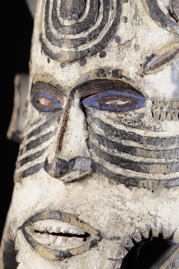 Masque Cimier Conique - Igbo / Ibo - Nigeria