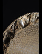 Tete commemorative Oba a ailettes - Bini Edo - Bronzes du Benin