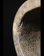 Tete commemorative Oba a ailettes - Bini Edo - Bronzes du Benin