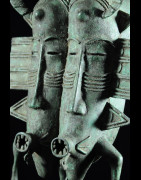 Masque Kpeliye Gemellaire - Senoufo - Côte d'Ivoire