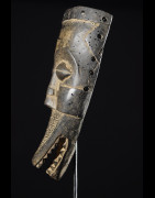 Masque facial funeraire - Lele / Kuba - RDC Zaire