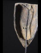 Masque facial funeraire - Lele / Kuba - RDC Zaire