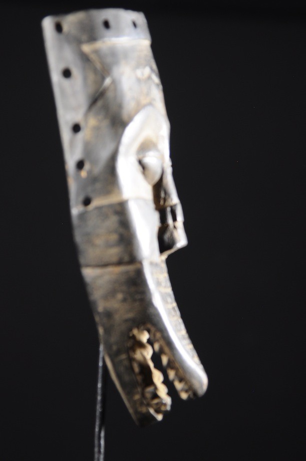 Masque facial funeraire - Lele / Kuba - RDC Zaire