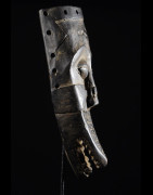 Masque facial funeraire - Lele / Kuba - RDC Zaire