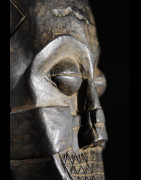 Masque facial funeraire - Lele / Kuba - RDC Zaire