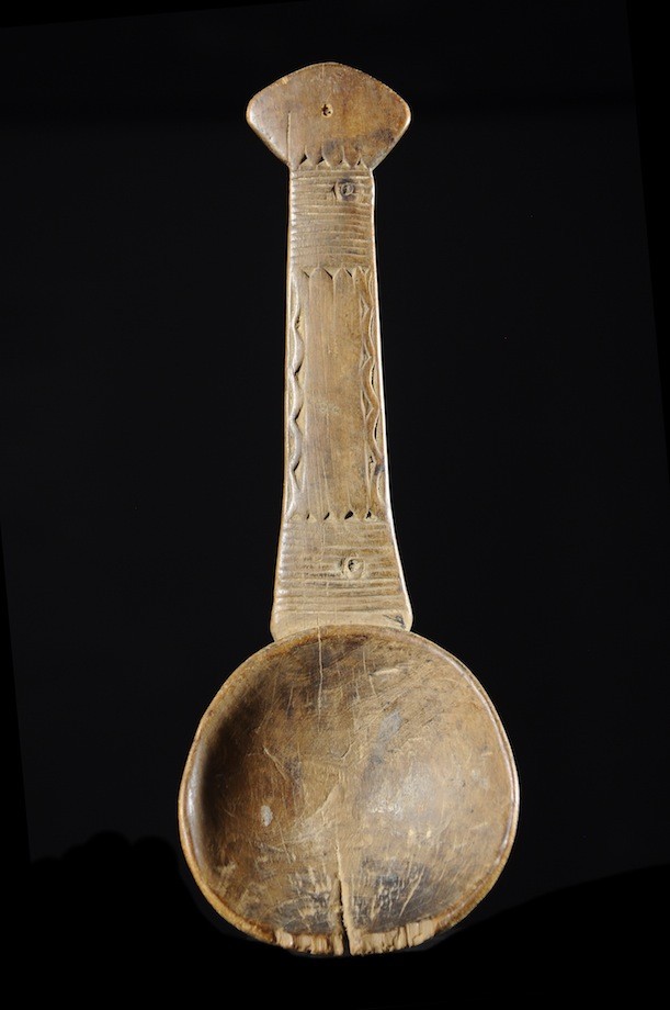 Cuillere ou louche en bois - Ibibio - Nigeria