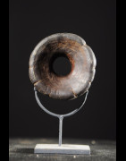 Labret en bois et metal - Dinka / Pokot - Soudan / Ethiopie