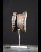 Labret en bois et metal - Dinka / Pokot - Soudan / Ethiopie