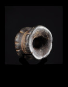 Labret en bois et metal - Dinka / Pokot - Soudan / Ethiopie