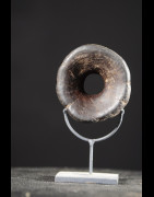 Labret en bois et metal - Dinka / Pokot - Soudan / Ethiopie
