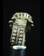 Bracelet en laiton argenté - Peul / Fulani - Mali