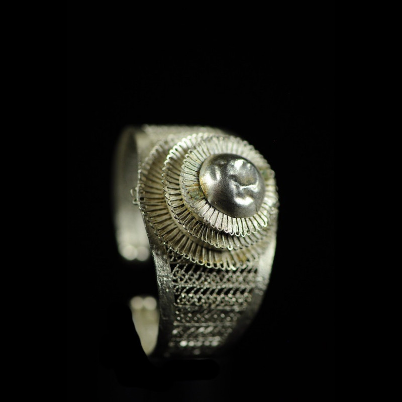 Bracelet en Nickel / Argent - Peul / Fulani - Mali