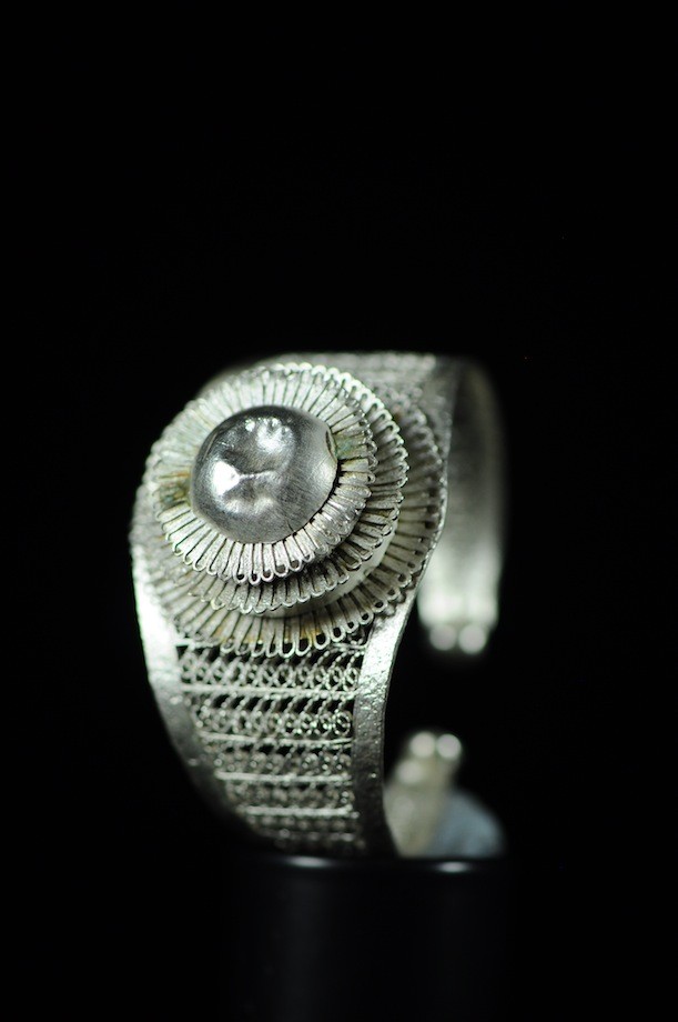 Bracelet en Nickel / Argent - Peul / Fulani - Mali