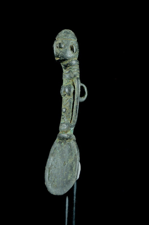 Cuillere en bronze pendentif - Lobi - Burkina Faso
