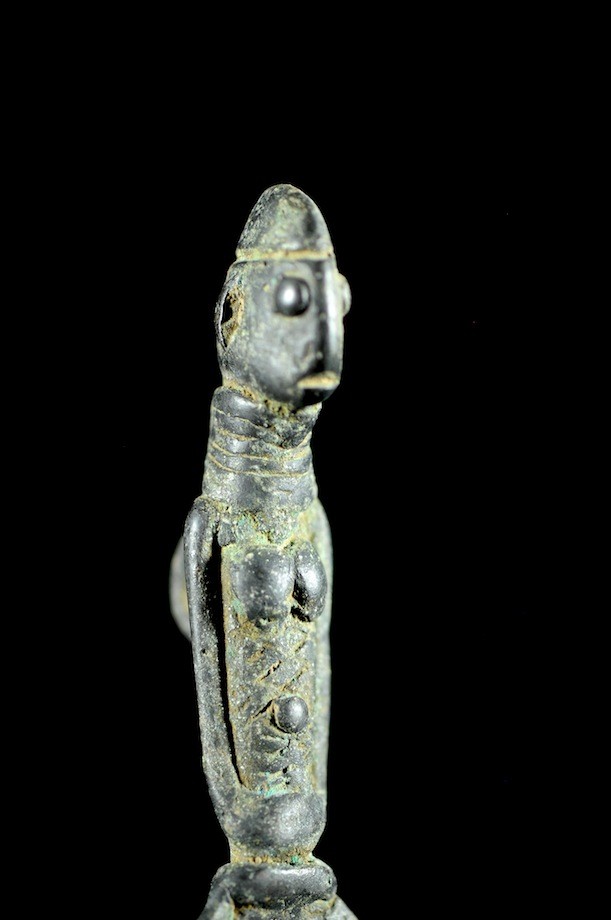 Cuillere en bronze pendentif - Lobi - Burkina Faso