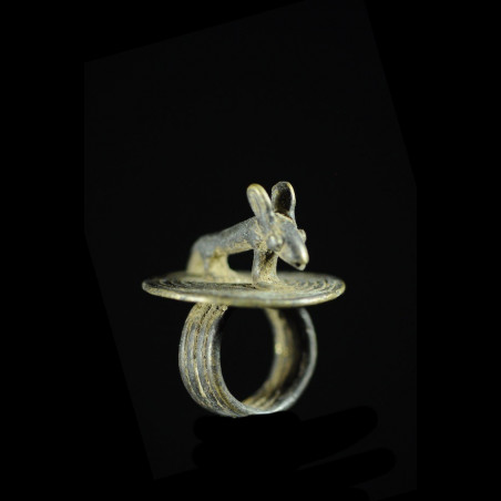 Bague amulette souris - Lobi - Burkina Faso