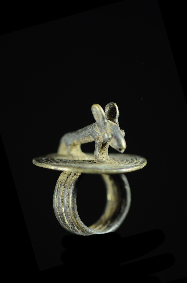 Bague amulette souris - Lobi - Burkina Faso
