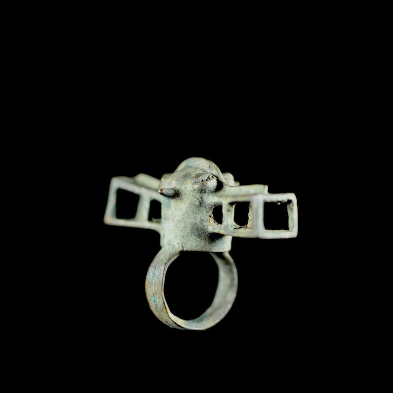 Bague amulette cracheur de feu - Senoufo - Cote Ivoire