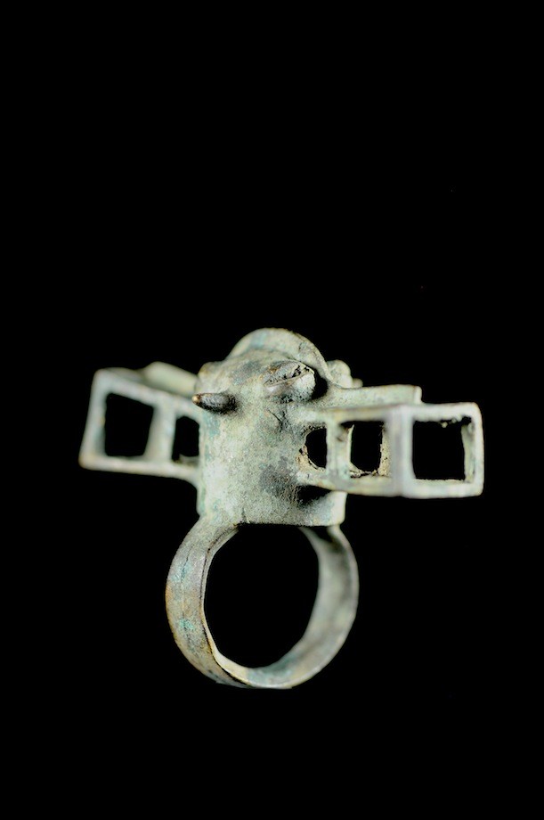 Bague amulette cracheur de feu - Senoufo - Cote Ivoire