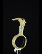 Bague amulette antilope - Lobi - Burkina Faso