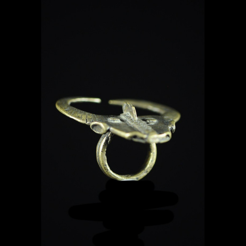 Bague amulette Buffle - Bwa - Burkina Faso