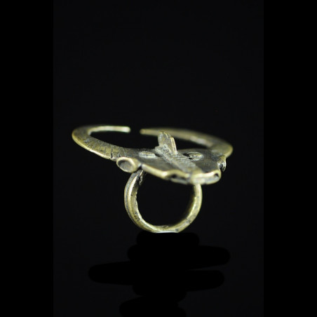 Bague amulette Buffle - Bwa - Burkina Faso