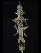 Statuette Edan de la societe Ogboni - Yoruba Nigeria - Bronzes