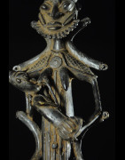 Statuette Edan de la societe Ogboni - Yoruba Nigeria - Bronzes