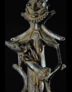 Statuette Edan de la societe Ogboni - Yoruba Nigeria - Bronzes
