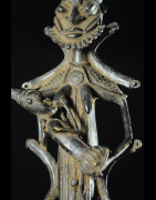 Statuette Edan de la societe Ogboni - Yoruba Nigeria - Bronzes