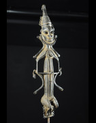 Statuette Edan de la societe Ogboni - Yoruba Nigeria - Bronzes