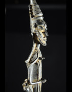 Statuette Edan de la societe Ogboni - Yoruba Nigeria - Bronzes