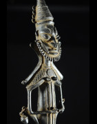 Statuette Edan de la societe Ogboni - Yoruba Nigeria - Bronzes