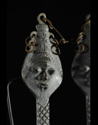 Statuette Edan Masculine de la societe Ogboni - Yoruba Nigeria - Bronzes