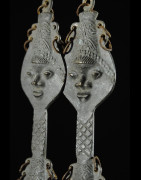 Statuette Edan Masculine de la societe Ogboni - Yoruba Nigeria - Bronzes