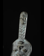 Statuette Edan Masculine de la societe Ogboni - Yoruba Nigeria - Bronzes