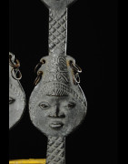 Statuette Edan en paire de la societe Ogboni - Yoruba Nigeria - Bronzes