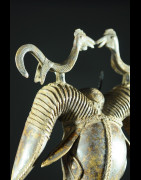 Médaillon Léopard Royal - Bini Edo - Bronzes du Benin