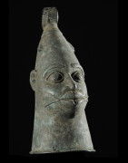 Cloche Gong Ceremonielle - Nigeria - BIni Edo - Bronze cire perdue