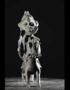 Cavalier en bronze - Nigeria