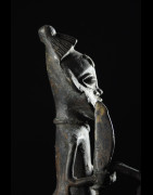 Cavalier en bronze - Nigeria