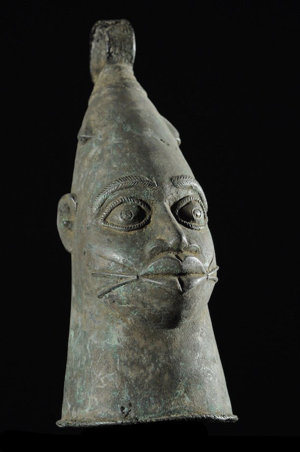 Cavalier en alliage de bronze - Ogoni - Nigéria