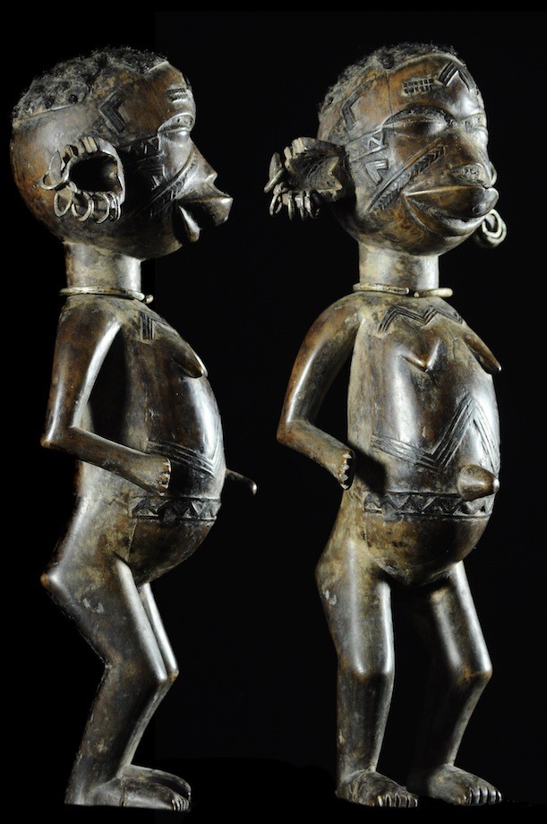 Statue Cultuelle Feminine - Makonde - Tanzanie
