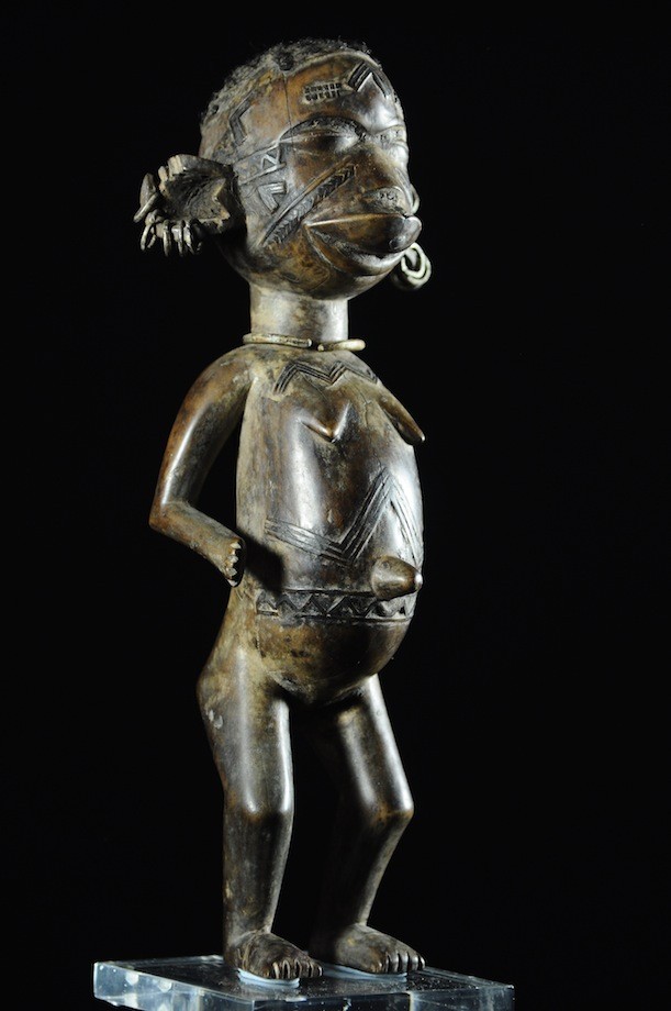 Statue Cultuelle Feminine - Makonde - Tanzanie