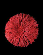 Coiffe Aka en plumes - Bamileke - Cameroun - Juju Hat
