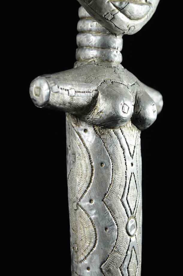 Akua Mma ou Akwaba en aluminium - Ashanti - Ghana - Poupees Africaines