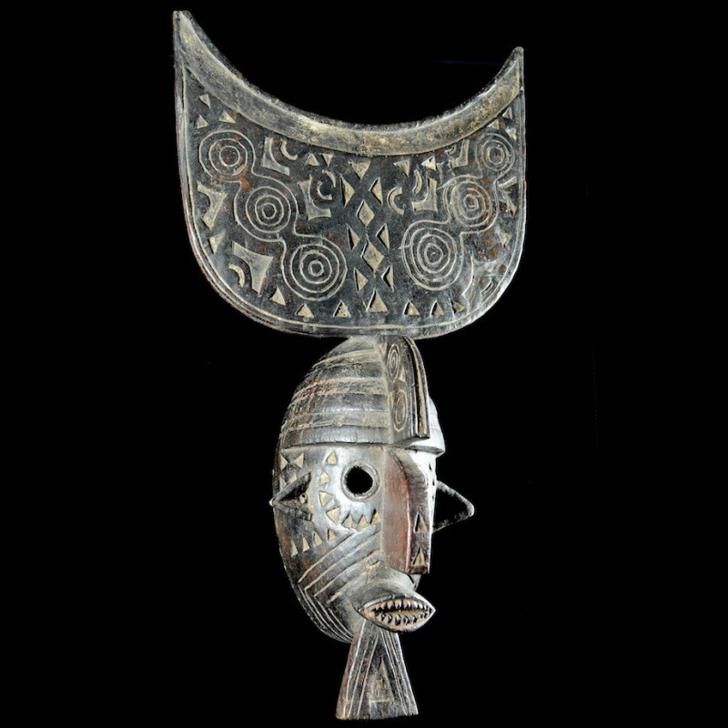 Masque planche ancien - Marka Dafing - Burkina Faso